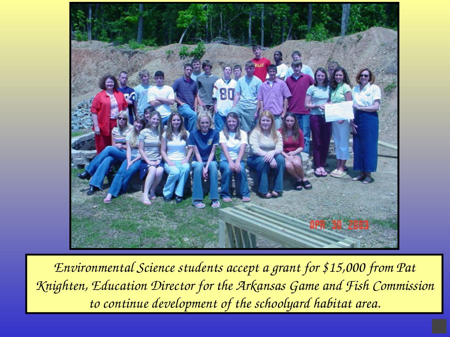 Habitat-Based Learning Center: slide 26 of 52