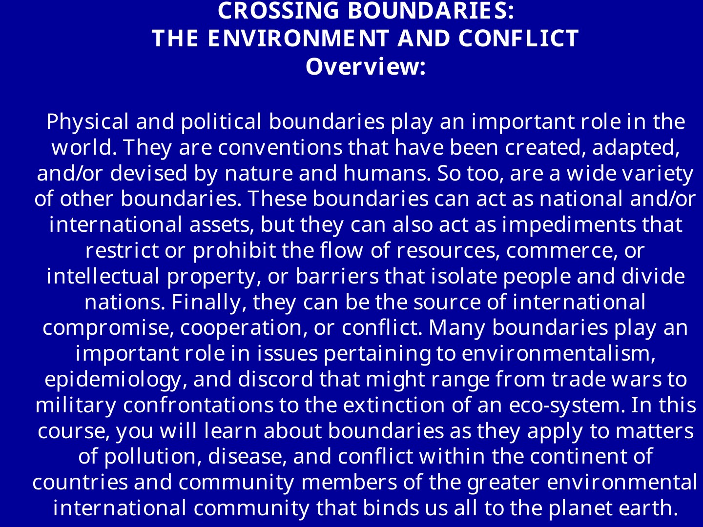 An Introduction to Environmental ED: slide 9 of 27