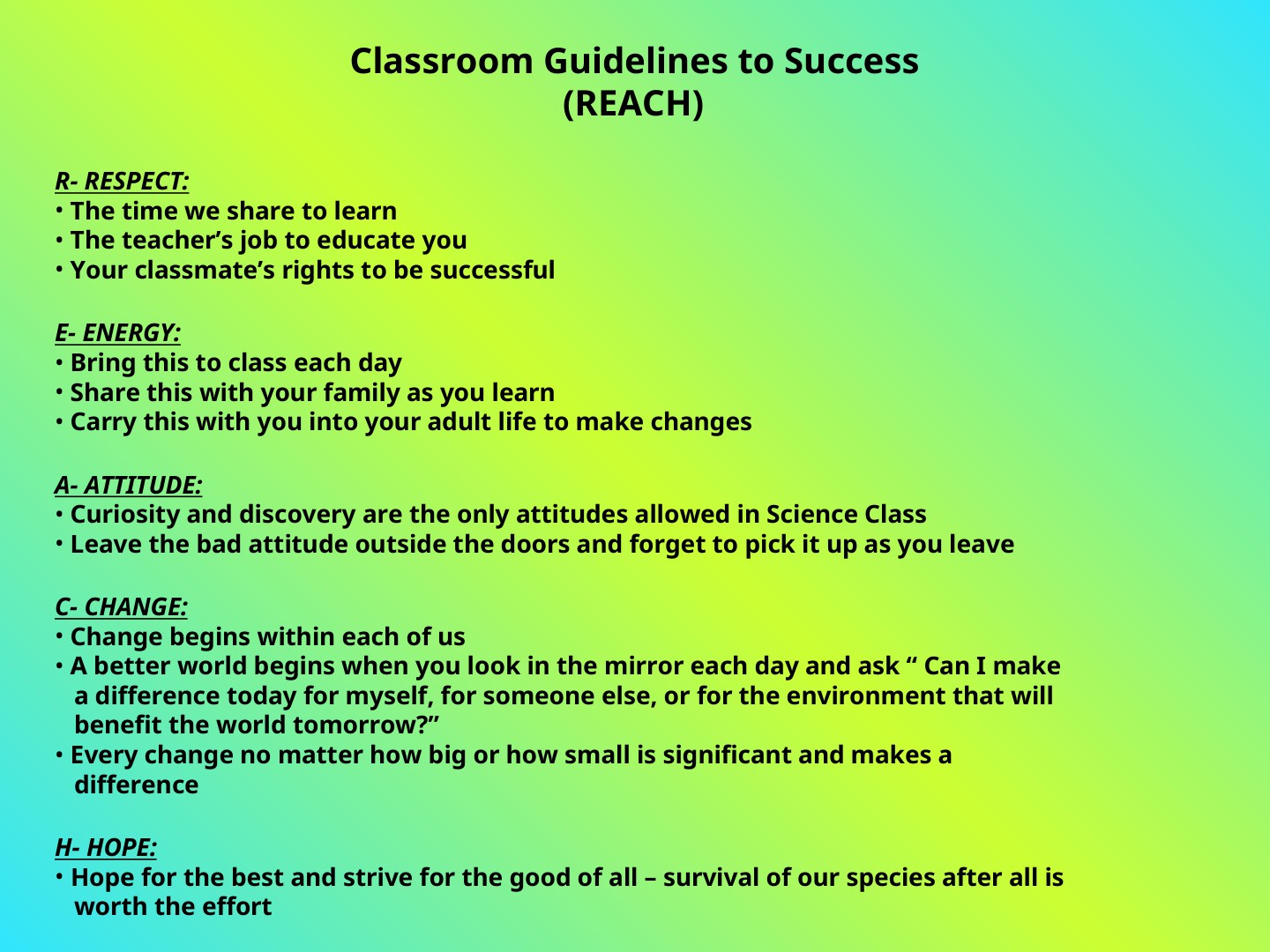 An Introduction to Environmental ED: slide 25 of 27
