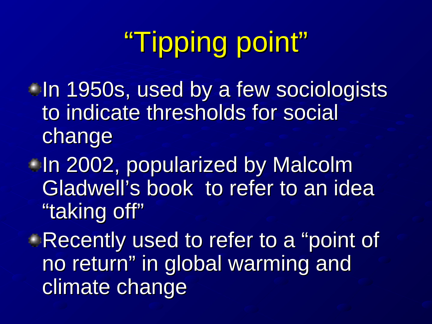 ETP EcoTipping Points PowerPoint presentation: slide 4 of 83