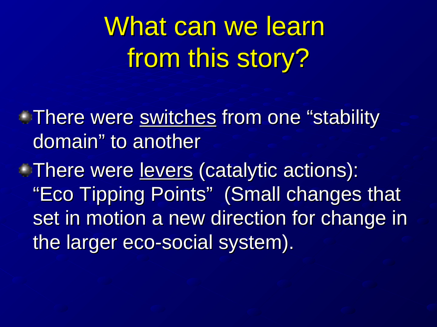 ETP EcoTipping Points PowerPoint presentation: slide 28 of 83