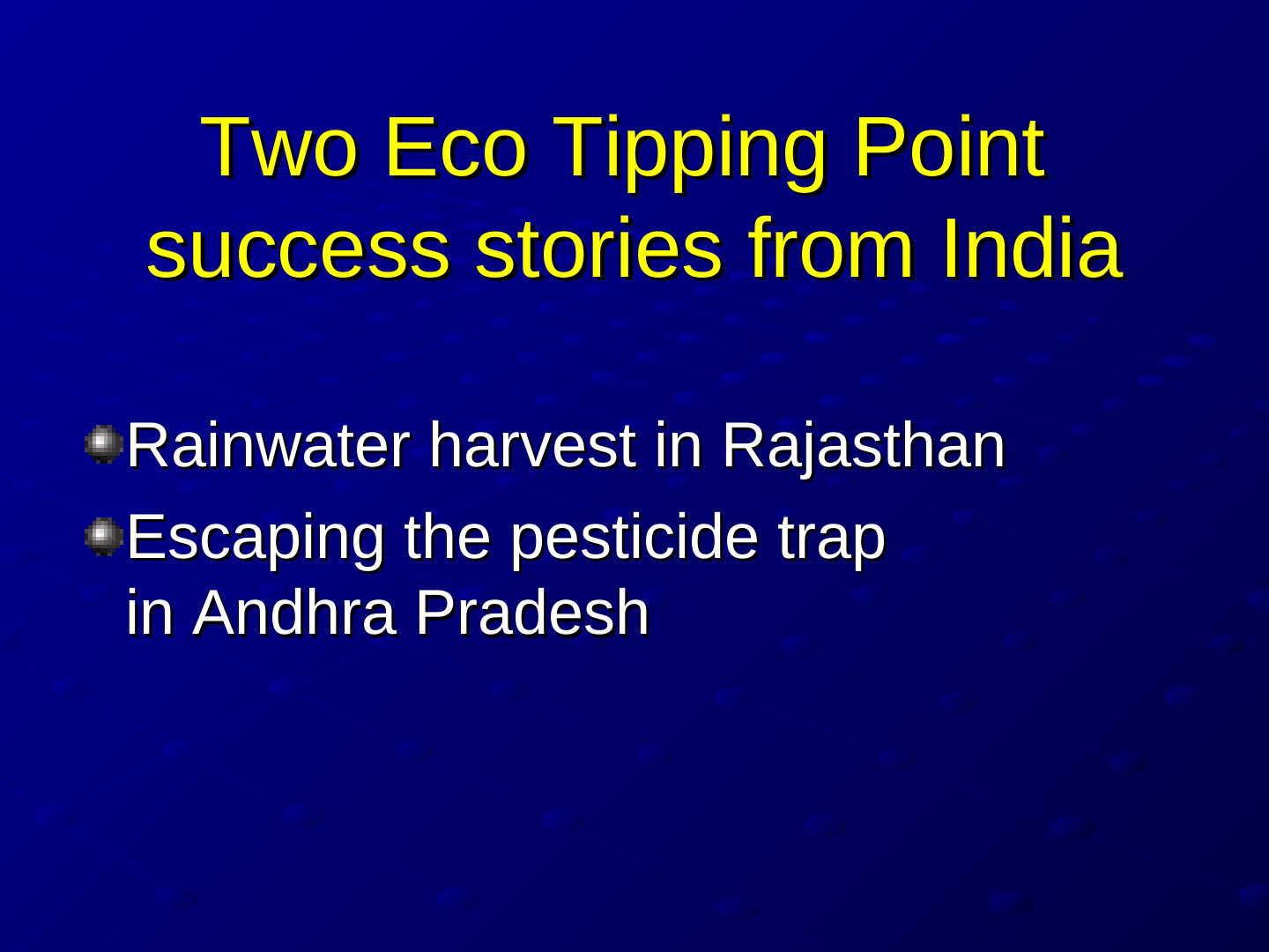 ETP EcoTipping Points PowerPoint presentation: slide 51 of 83