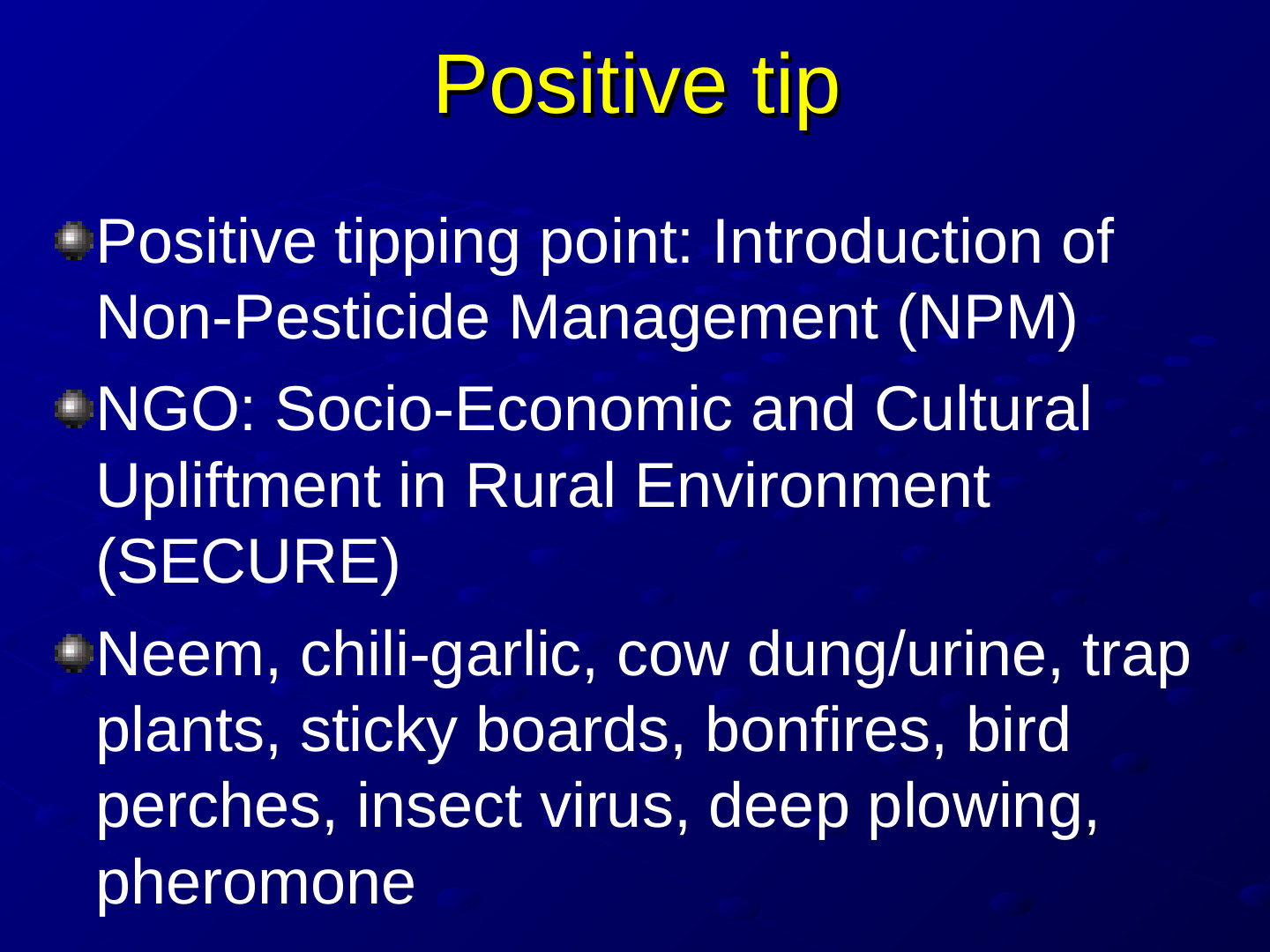 ETP EcoTipping Points PowerPoint presentation: slide 77 of 83