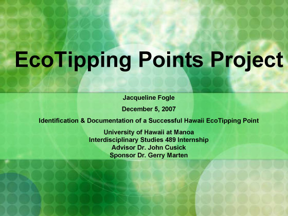 Presentation slide 1