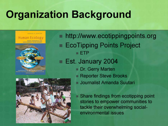 Presentation slide 2